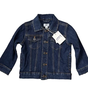 Jack Denim by Janie And Jack Jean Jacket Blue Size 2T Boys Girls - Picture 1 of 3