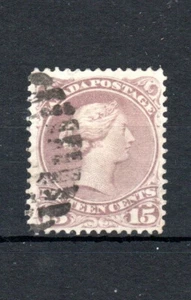 Canada 1868-1900n 15c dull grey-purple SG 61c FU - Picture 1 of 1