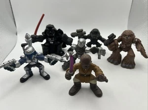 Star Wars Eroi Galattici Chewbacca Darth Vader altri personaggi Hasbro 2006 - Foto 1 di 7