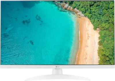 Lg Monitor TV Smart 27" Full HD con sistema webOS Bianco  27TQ615S-WZ - Immagine 1 di 4