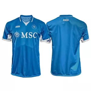 Maglia Neutra Napoli Home 2024 2025 Azzurri ufficiale adulto ragazzo bambino se - Foto 1 di 2