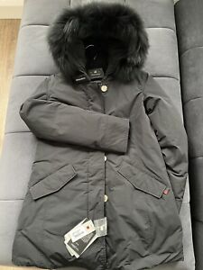Woolrich Luxury Arctic Parka schwarz Größe 14 / XS 