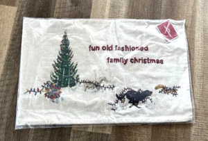 Pottery Barn National Lampoon's Christmas Vacation lumbar pillow cover family - Picture 1 of 2