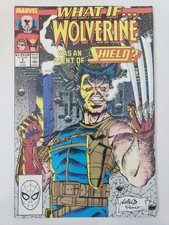 WHAT IF...WOLVERINE WAS AN AGENT OF SHIELD? #7 (1989) ROB LIEFELD ART & COVER