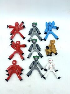 STIKBOTS ZING MONSTERS 3” ACTION FIGURE LOT 9 GRIM KYRON TOY STOP ANIMATION