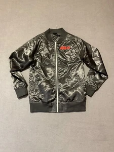 Star Wars Youth Satin Bomber Jacket LG Full Zip Outerwear - Picture 1 of 9