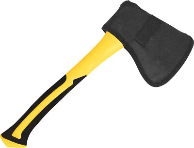 Желтый/черный - Роскошный сверхпрочный лагерный топор для кемпинга, кустарного ремесла, сумок от насекомых - Изображение 1 из 4