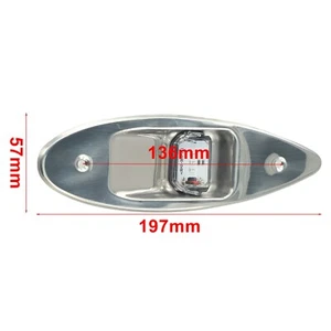 2x Red+Green Marine Boat Universal Navigation LED Side Light 12V Lamp Kit - Picture 1 of 24