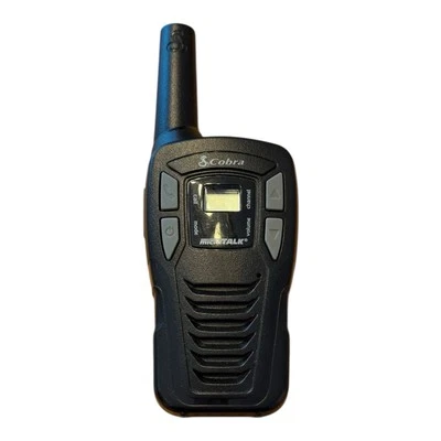 Cobra Microtalk CXT195 Black 22 Channel 16 Mile Two Way Radios Walkie Talkie - Image 1 of 4