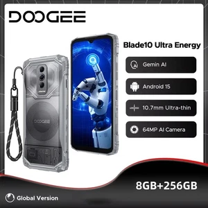 Teléfono Versión Global DOOGEE Blade 10 Ultra Resistente a la Energía 36GB+256GB 64MP 6150mAh - Imagen 1 de 31