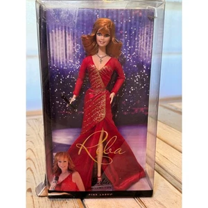 Barbie Collezione Pink Label Reba McEntire Barbe "Fancy" Vestito Rosso NUOVO IN SCATOLA - Foto 1 di 10