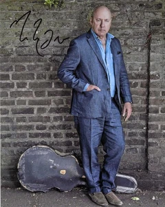 MARK KNOPFLER  autographed 8x10  DIRE STRAITS  with 2 COAs - Picture 1 of 4