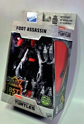 "Figura TMNT Nikelodeon BST AXN Foot Assassin 5"" nueva en caja Teenage Mutant Ninja Turtles" Foto 1 de 4