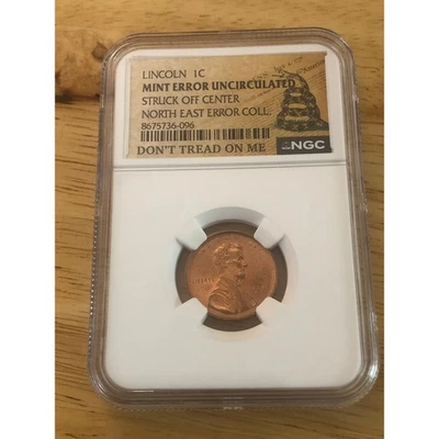 1998 MINT ERROR UNCIRCULATED “struck off center” - Image 1 of 2