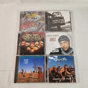 Rap 1990s Old School Hip Hop Funk/Soul Rock Electro + ... 6 CD LOT Discs VG - Foto 1 di 8