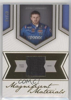 2013 Press Pass Fanfare Single Swatch Gold /50 Jeffrey Earnhardt #MM-JE - Image 1 of 2