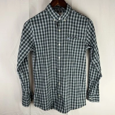 Southern Tide Intercoastal Youth XL (16) Long Sleeve Button Up Plaid Green - Image 1 of 4
