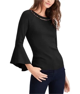 I.N.C Womens Beaded-Neck Pullover Blouse - Picture 1 of 3