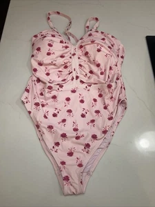 Shade And Shore Bathing Suit Padded Swimsuit Size   12-14 Large - Picture 1 of 3