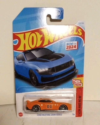 A Custom Hot Wheels Ford Mustang With The Dukes of Hazzard General Lee Decals! - Image 1 of 4