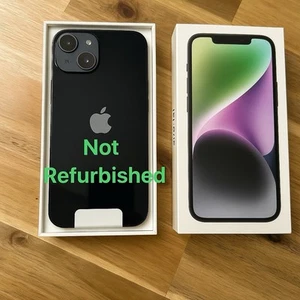 Apple iPhone 14 - 128 GB Black (AT&T) ATT Cricket H2O Only Brand New Condition! - Photo 1 sur 6