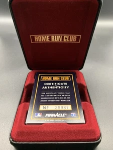 1993 Pinnacle Home Run Club Set - 48 Karten mit Echtheitszertifikat - Bild 1 von 3