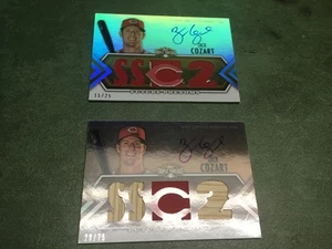 Zack Cozart, Reds, 2012 Triple Threads, 15/25 & 28/77, Autographs, Future Phenom - Picture 1 of 1