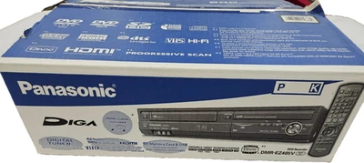 Panasonic DMR-EZ485V DVD VCR Recorder HDMI Digital Tuner Remote Opened Box - Image 1 of 4