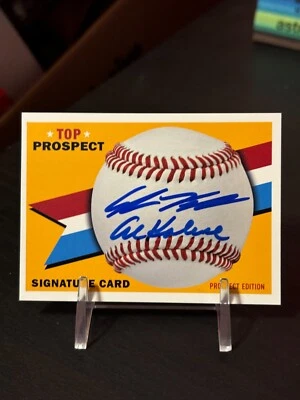 2012 AL KALINE & COLIN KALINE AUTOGRAPHED TOP PROSPECT DETROIT TIGERS - Image 1 of 2