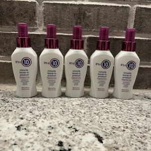 5 Pack It's A 10 Miracle Leave in Fragrance Free 4oz - Picture 1 of 1
