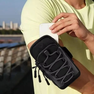 Arm Band For Mobile Phone Holder Bag Sports Running Jogging Gym Exercise Pouch. - Zdjęcie 1 z 14