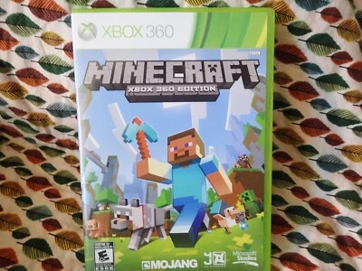 MInecraft XBox 360 edition (Microsoft XBox 360) Case and game, tested - Image 1 of 4