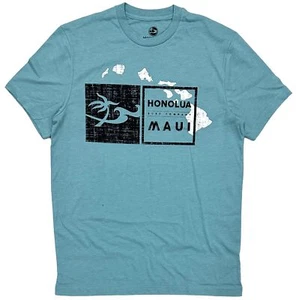 Honolua Surf Co. Men's Double Double Hawaii Maui Short Sleeve Tee T-Shirt - Picture 1 of 1