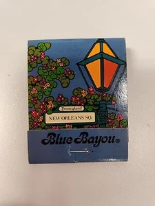 Vintage Disneyland Matchbook - Blue Bayou circa 1990s, Full & Unused - Picture 1 of 5