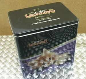 Vorratsdose, Blechdose, Leonardo Katzenfutter Vintage - Bild 1 von 5