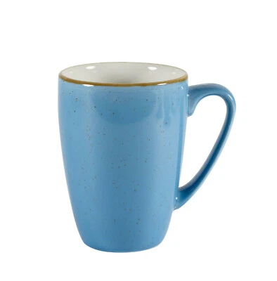 Churchill STONECAST Mug Cornflower Blue Becher Tasse Krug Porzellan 34 cl blau