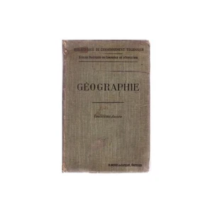 GEOGRAPHIE COMMERCIALE INDUSTRIE La France & ses Colonies par Elie BERTRAND 1910 - Picture 1 of 1