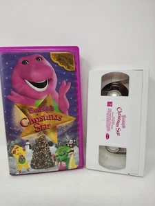 Barney's Christmas Star VHS 2002 (Clam Shell Case) getestet! Funktioniert super! - Bild 1 von 6