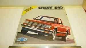 1982 Chevrolet S-10 Pickup Truck Prospekt Durango Tahoe Sport schön original 82 - Bild 1 von 2