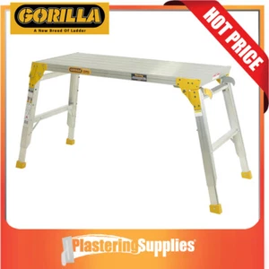 Gorilla Platform Aluminium 150kg 450mm Wide Folding Industrial Paint MW105-I450 - Picture 1 of 2