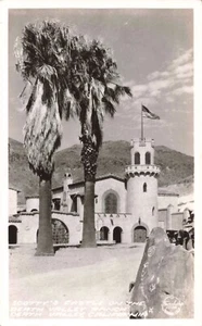 Echt Foto Postkarte Death Valley. California Scotty's Castle von Frashers F9 - Bild 1 von 2