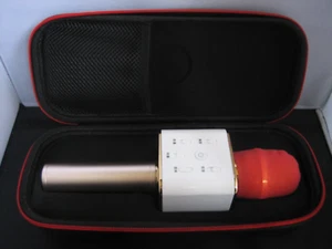 Chinese TUXUN Q7 Wireless Karaoke Microphone Bluetooth Speaker KTV - Picture 1 of 10