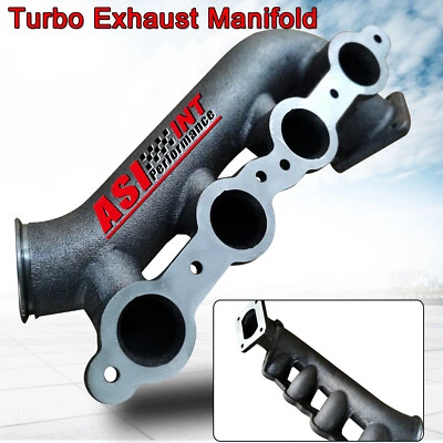 Turbo Exhaust Manifold for 99-13 Chevy Silverado GMC Sierra 1500 LS Cast T4 Foto 1 de 4