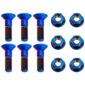 Tusk Titanium Sprocket Bolt Kit Motorcycle Dirt Bike MX 2119380001 - Picture 1 of 3