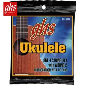 GHS H-T20F Fluorocarbon High Tension Fingerstyle Ukulele Strings With Wound C - Picture 1 of 1