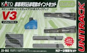 KATO N Anzeige V3 Pull-In Elektrisch Punkt Set für Garagen 20-862 Schiene Modell