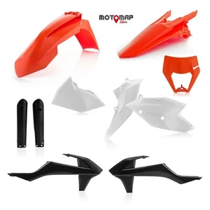 Full Kit Plastiche Acerbis KTM EXC F EXCF 250 350 450 500 2017 2018 Rep 2018 - Foto 1 di 1