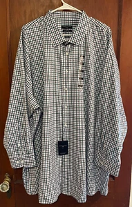 Shaquille O'Neal XLG 4XL Big Tall langärmliges Button-Down Herrenhemd - Bild 1 von 6