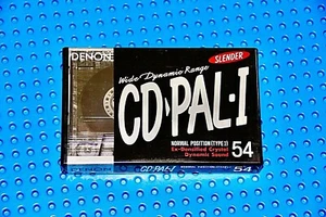 CINTA DE CASETE BLANCA DENON CD PAL I 54 TIPO I (1) (SELLADA) - Imagen 1 de 3