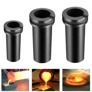 1/2/3KG High Purity Graphite Crucible Smelting Tool for Electric Melting Furnace - Picture 1 of 12